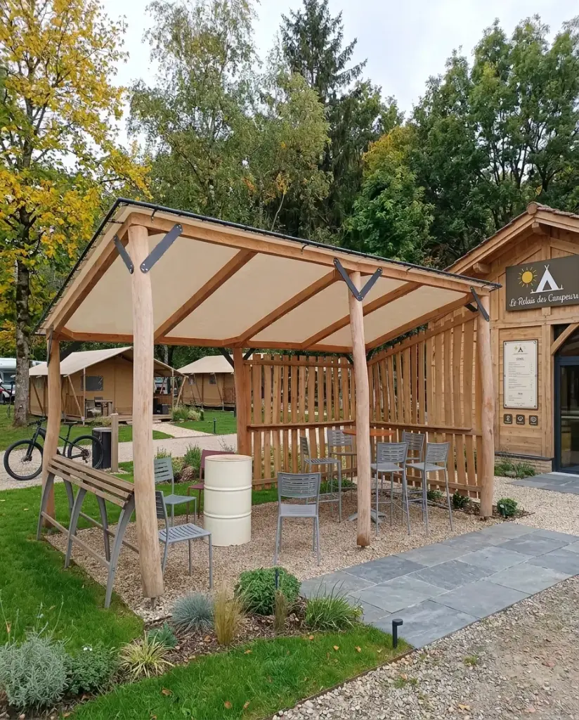 Kezia - Pergola naturelle