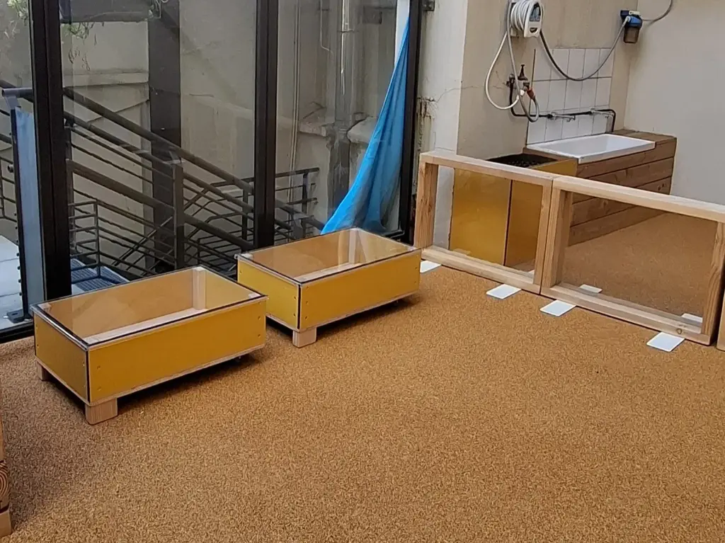 Mobilier et cabane
