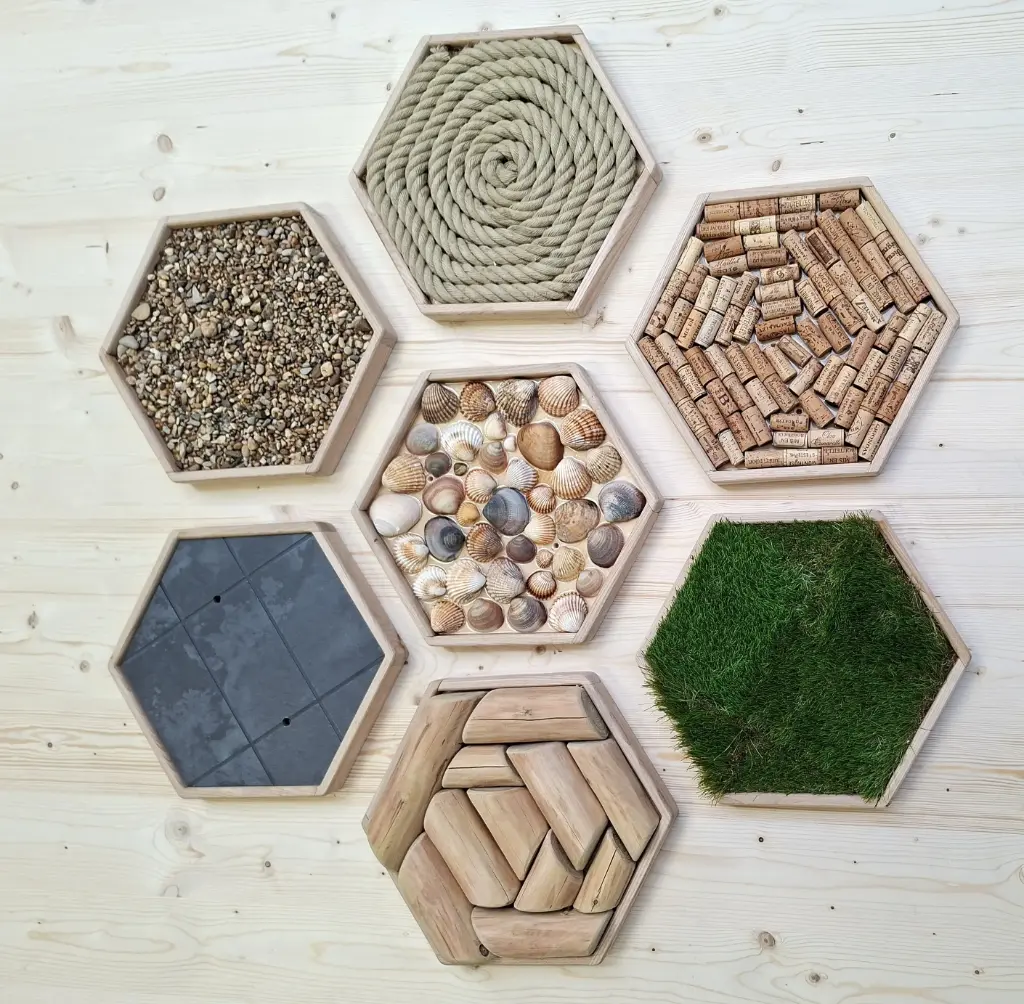 Sensas - Tableaux sensoriels - Lot de 7