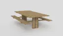  Esprit des bois - Doblo- sans pied bancs