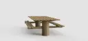 Esprit des bois - Mono- sans pieds bancs