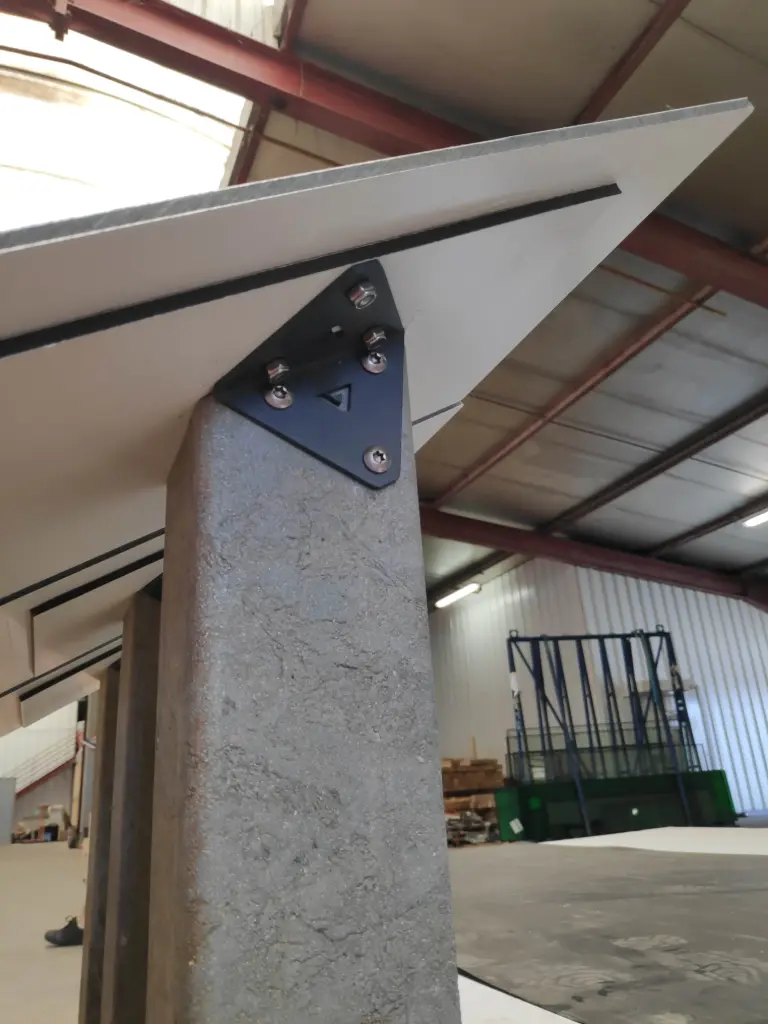 Platine pupitre - Plastique recyclé